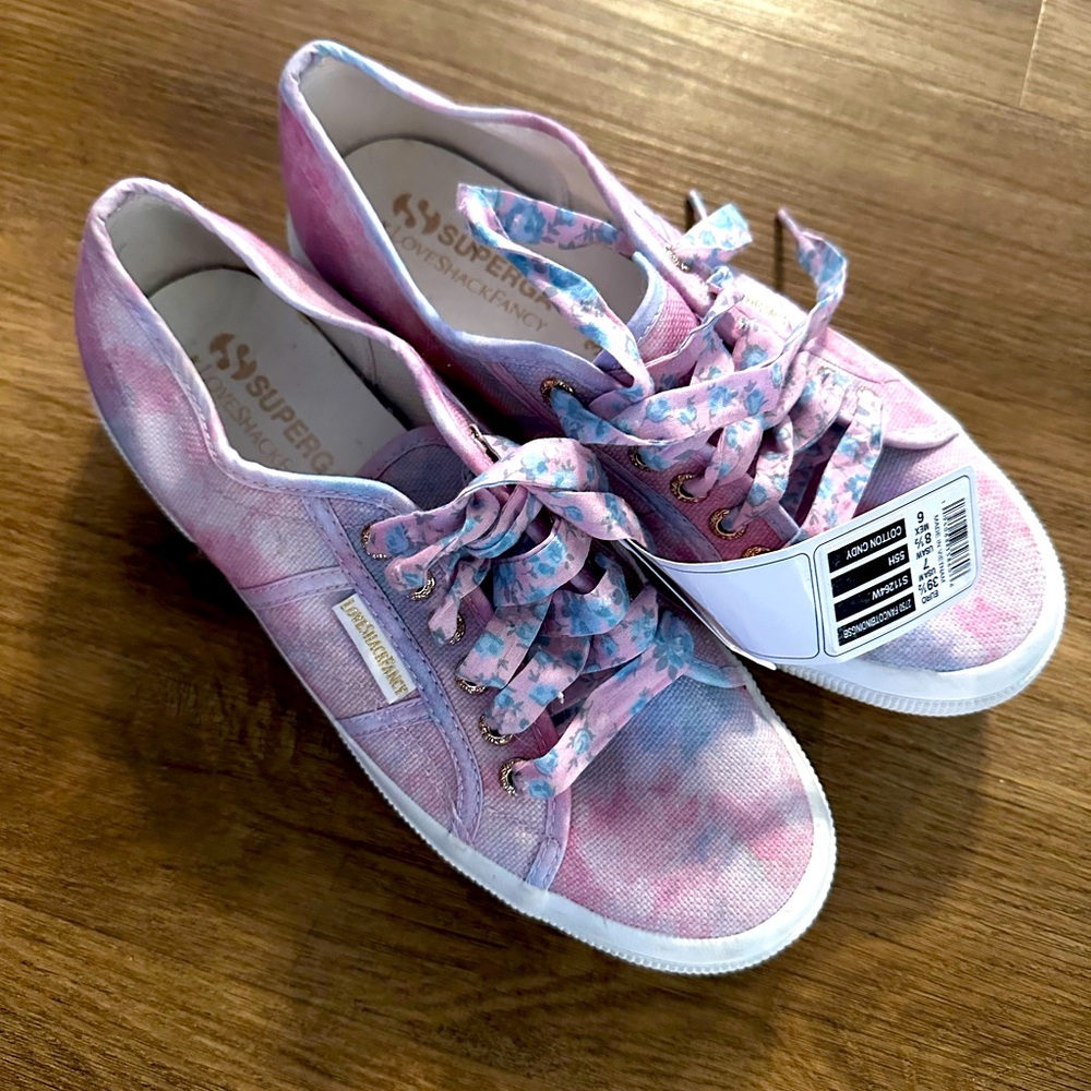 Nwt superga loveshackfancy shoes
